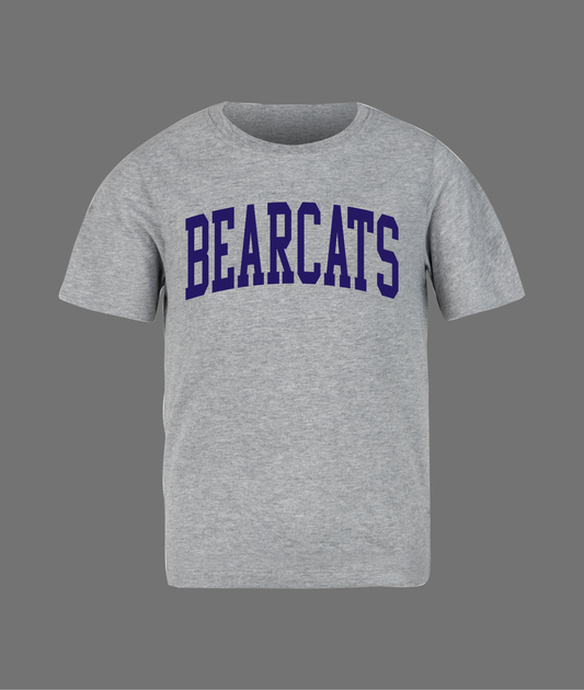 New Bearcats Letter Tee - Navy Design