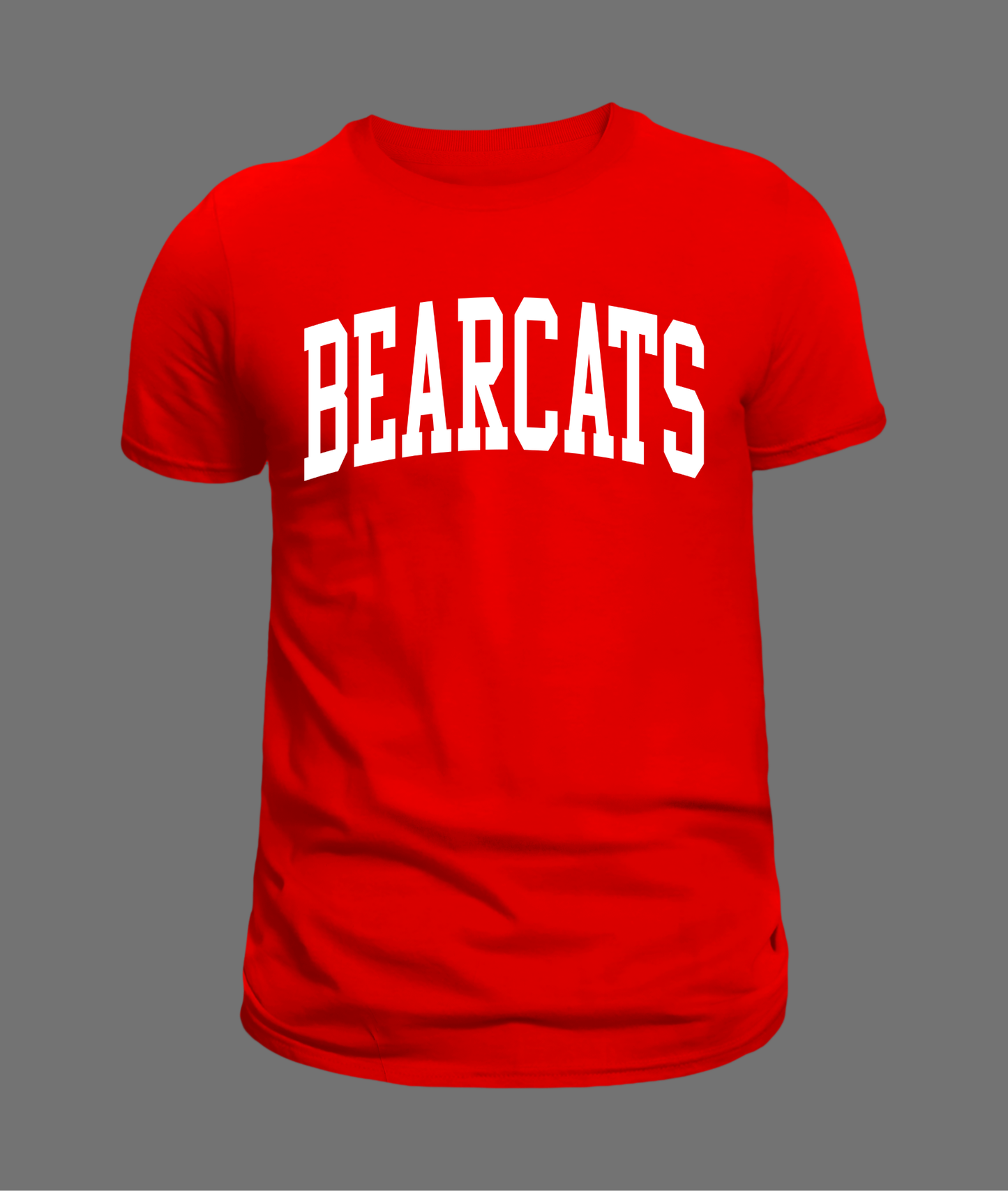 New Bearcats Letter Tee - White Design