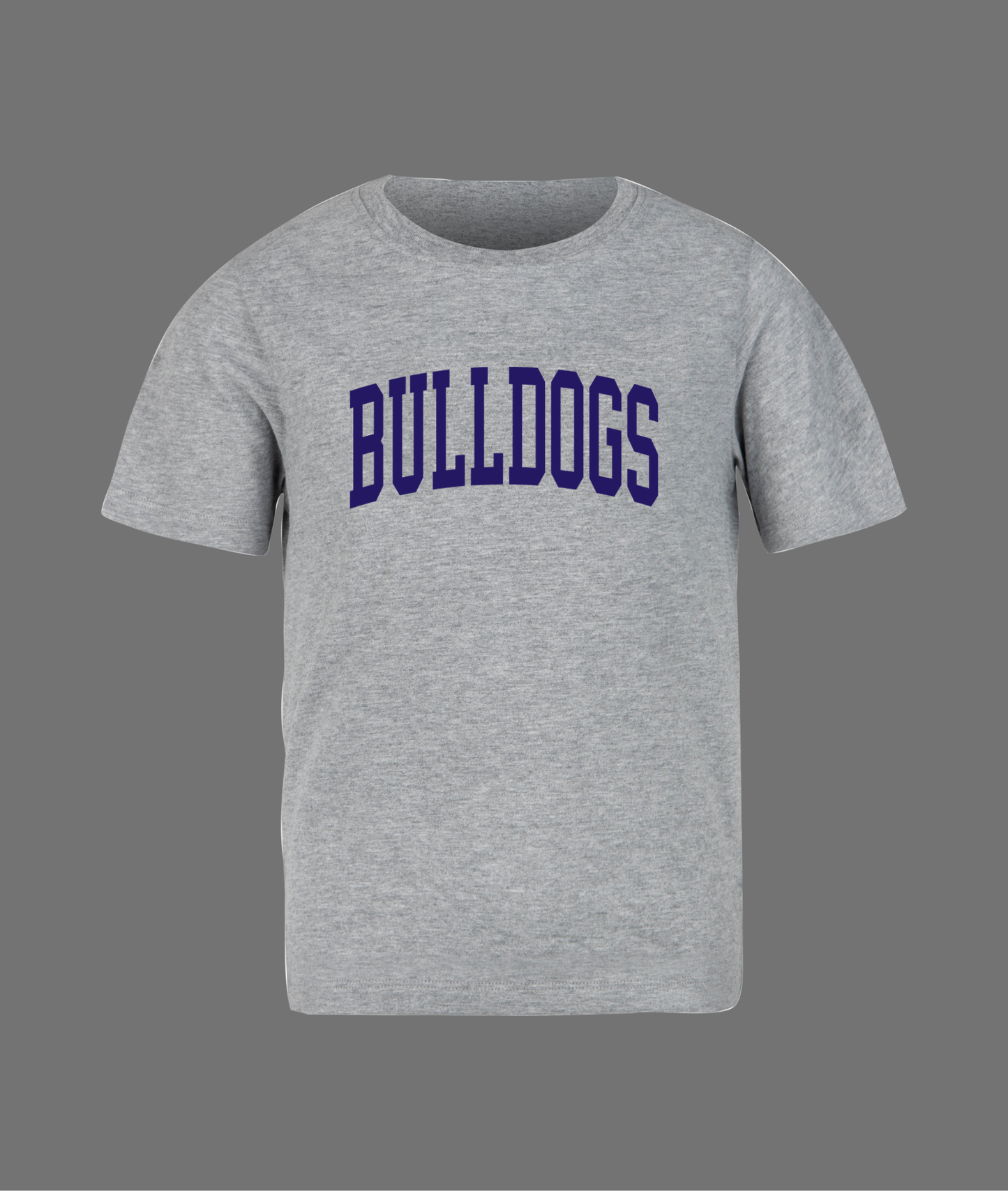 New Bulldogs Letter Tee - Blue Design